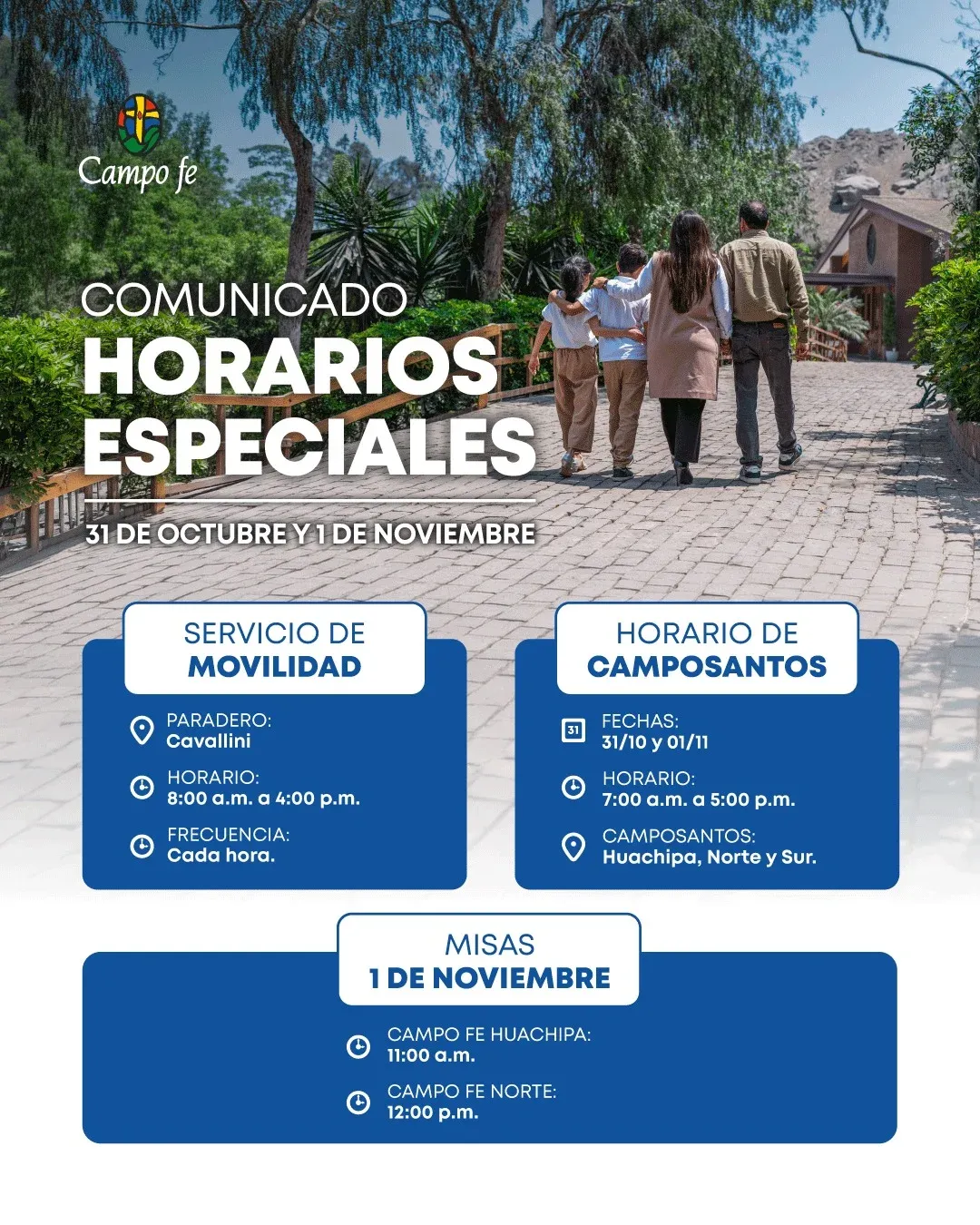 Comunicado importante